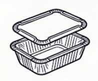 Food Containers & Lids - Foil